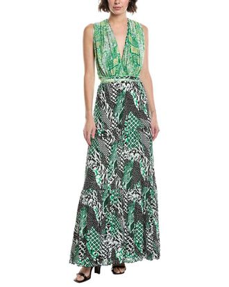 Diane Von Fürstenberg Drew Mesh Midi Dress