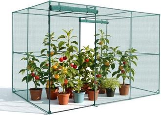 OEM Jaula Protectora Para Cultivos, Con Puerta Con Cremallera, Resistente Al Viento, Cubierta Para Bancales Elevados De Exterior, Para Jard&iacute;n, Patio O C&eacute;s