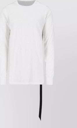 Rick Owens crew neck t shirt long sleeves strap