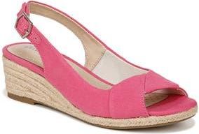 Life Stride Socialite Espadrille Slingback Sandal in Pink at Nordstrom Rack, Size 6.5