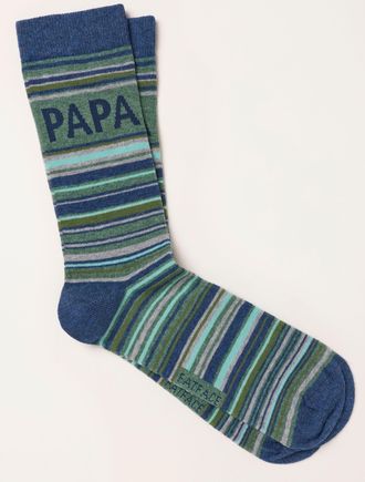Fat Face FatFace Green Papa Socks