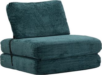 Mauro Ferretti Sill&oacute;n/cama Faster Petr&oacute;leo Cm 80x100x80 (comprimida-medida Cama Cm204x80x18)
