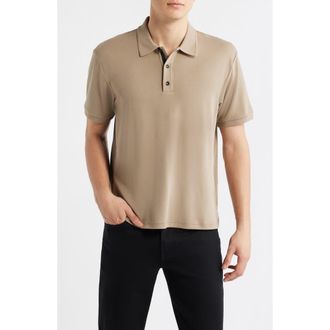 Rag & Bone Slim Fit Tech Piqu&eacute; Polo in Wgry at Nordstrom, Size Xx-Large