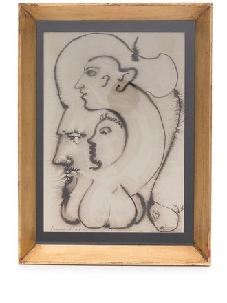 Fornasetti Illustrazione - Marrone