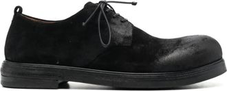 Mars&egrave;ll Derby Zucca Zeppa in pelle scamosciata - Nero
