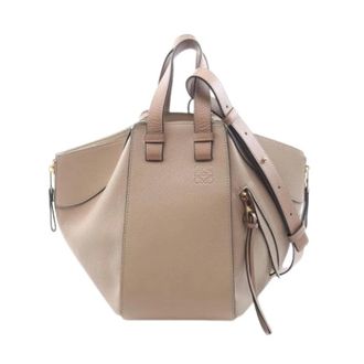 Loewe Pre-owned Handbags, female, Beige, Size: ONE SIZE Pre-owned Hammock Handbag