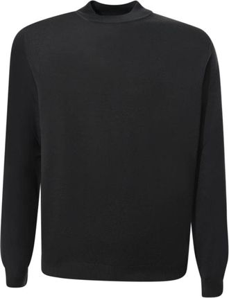 Zanone Rondgebreide trui - Heren - Ronde hals truien - Blauw - 3XL - Wol - Truien & Vesten