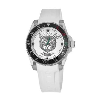 Gucci Accessoires, Heren, Zwart, ONE Size, Duikhorloge