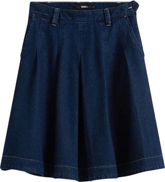 Vans Authentic Chino Denim - Dames - Spijkerrokken - Blauw - W28 - Denim - Rokken