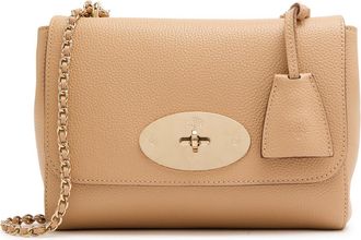 Mulberry Lily Small Grained Leather Shoulder bag - Beige - One Size