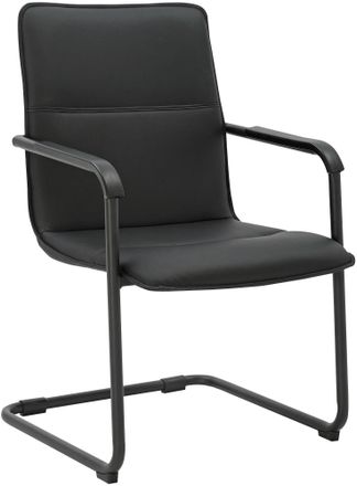 Clp Silla Seattle En Estilo Cantil&eacute;ver Negro/negro