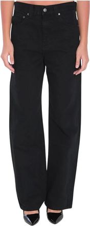 Khaite Bonnie Jeans met vijf zakken - Dames - Regular Fit Jeans - Zwart - W29 - Katoen - Jeans