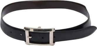 Cartier Pre-owned Belts, male, Black, Size: ONE SIZE Pre-owned Vintage Belt