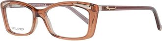 Dsquared2 Glasses, female, Brown, Size: ONE SIZE Brown Plastic Womens Watch Frame