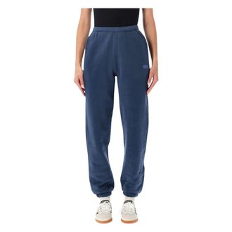 American Vintage Izubird Joggers - Dames - Sweatpants - Blauw - M - Katoen - Broeken