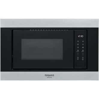C&A Hotpoint Mf20s Ix Ha.1 Negro, Acero Inoxidable Solo Microondas Integrado 20 L 900 W