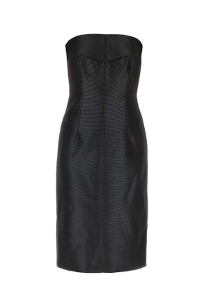 Sportmax Sportmax Black Twill Mallo Sheath Dress