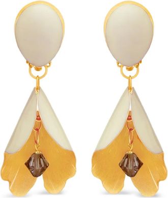 Oscar De La Renta Orecchini pendenti Bellflower - Oro