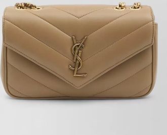 Saint Laurent loulou small leather crossbody bag