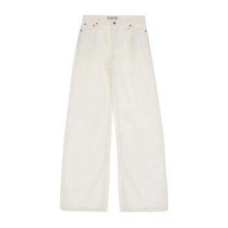 Please Mujer, Pantalones, Blanco, Talla: M