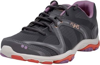 Rykä Womens Influence Cross Training Shoe, Frost Grey/Rose/Pale Aqua 7 W US