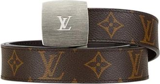 Louis Vuitton Pre-owned Belts, female, Brown, Size: ONE SIZE Pre-owned Leather belts