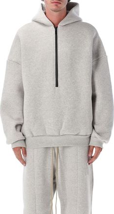Fear of God Grey Half-Zip Hoodie