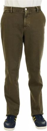 Trussardi Broeken, Heren, Groen, M, Chinos