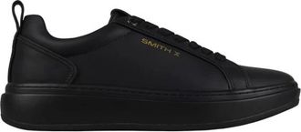Alexander Smith Stone Uomo zwart met zwarte zool - Heren - Sneakers - Zwart - 39 EU - Schoenen