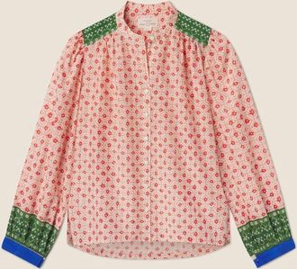 Trovata Womens Clara Blouse In Santorini