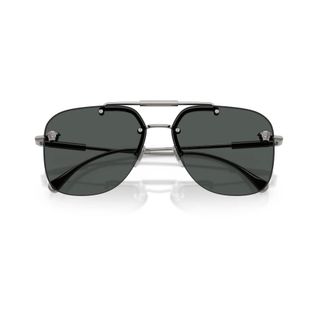 Versace Sunglasses, unisex, Gray, Size: 60 MM Occhiali da sole