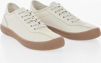 The Row Canvas Low-Top Sneakers with Contrasting Sole The Row