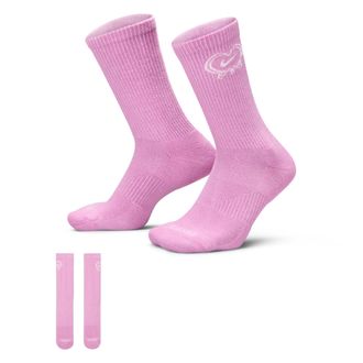Nike Unisex Everyday Plus Cushioned Crew Socks (1 Pair) in Purple | IH8626-503