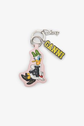 Ganni x Disney Daisy Duck Pink Keyring Size One