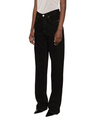 Saint Laurent Black Loose Jeans
