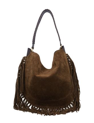 Isabel Marant Brown Oskan Hobo