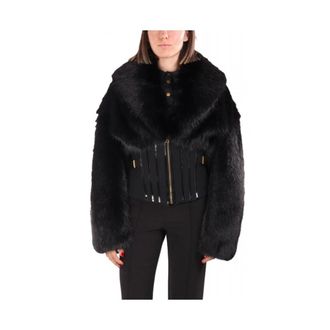 Elisabetta Franchi Mujer, Chaquetas, Negro, Talla: L