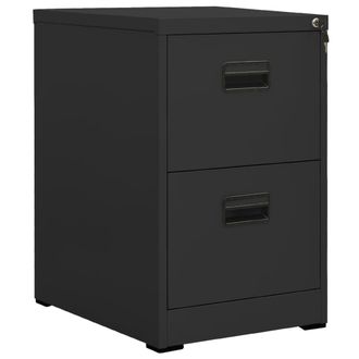 vidaXL Vidaxl - Armario Archivador De Acero Antracita 46x62x72,5 Cm