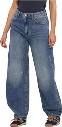 Catwalk Junkie Bold Barrel Fit Jeans - Dames - Jeans - Blauw - Maat: W25