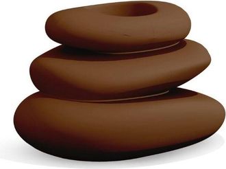 Monacis Idralite - Jardinera Complemento De Decoraci&oacute;n Jard&iacute;n De Resina 75x62 Mod. Eden Pot Marr&ograve;n