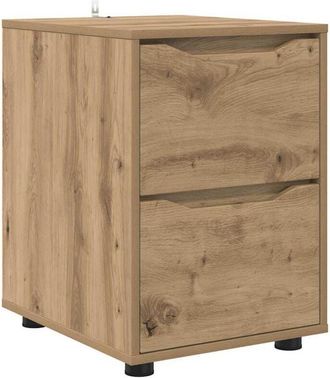 vidaXL Armario De Almacenamiento Roble Artesanal 40 X 48 X 57 Cm Vidaxl