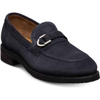 Allen Edmonds Rollins Buckle Loafer - Wide Width Available in Baltic at Nordstrom, Size 10.5