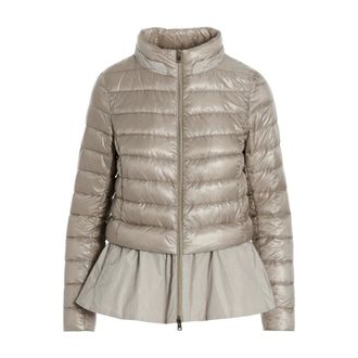 Herno Winter Jackets, female, Gray, Size: XL Ultralight Down Jacket