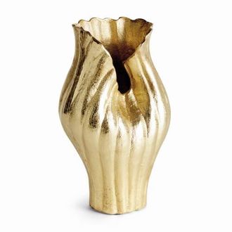Napa Home & Garden Rosalie Vase Large - Gold Aluminum Decorative Accent at Nordstrom