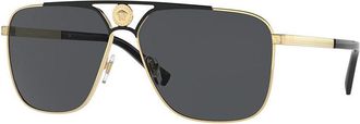 Versace VE2238 143687 Gold/Matte Black/Dark Grey