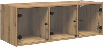 vidaXL Wall Cabinet Artisan Oak 102 x 37 x 35 cm Engineered Wood vidaXL