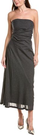 Brunello Cucinelli Wool Midi Dress