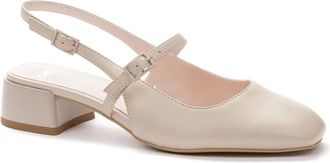Keddo Elegante Gedeeltelijk Open Sandalen - Dames - Pumps - Beige - 39 EU - Schoenen