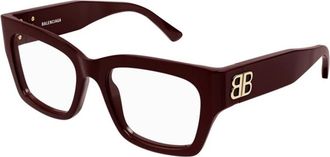 Balenciaga Authentieke Bril met Topkwaliteit - Dames - Brillen - Rood - 52 MM - Accessoires