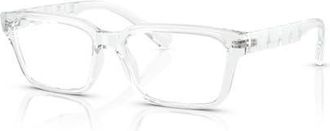 A|X Armani Exchange 55mm Rectangle optical glasses in Transparent at Nordstrom
